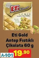 ETİ GOLD ANTEP FISTIKLI ÇİKOLATA